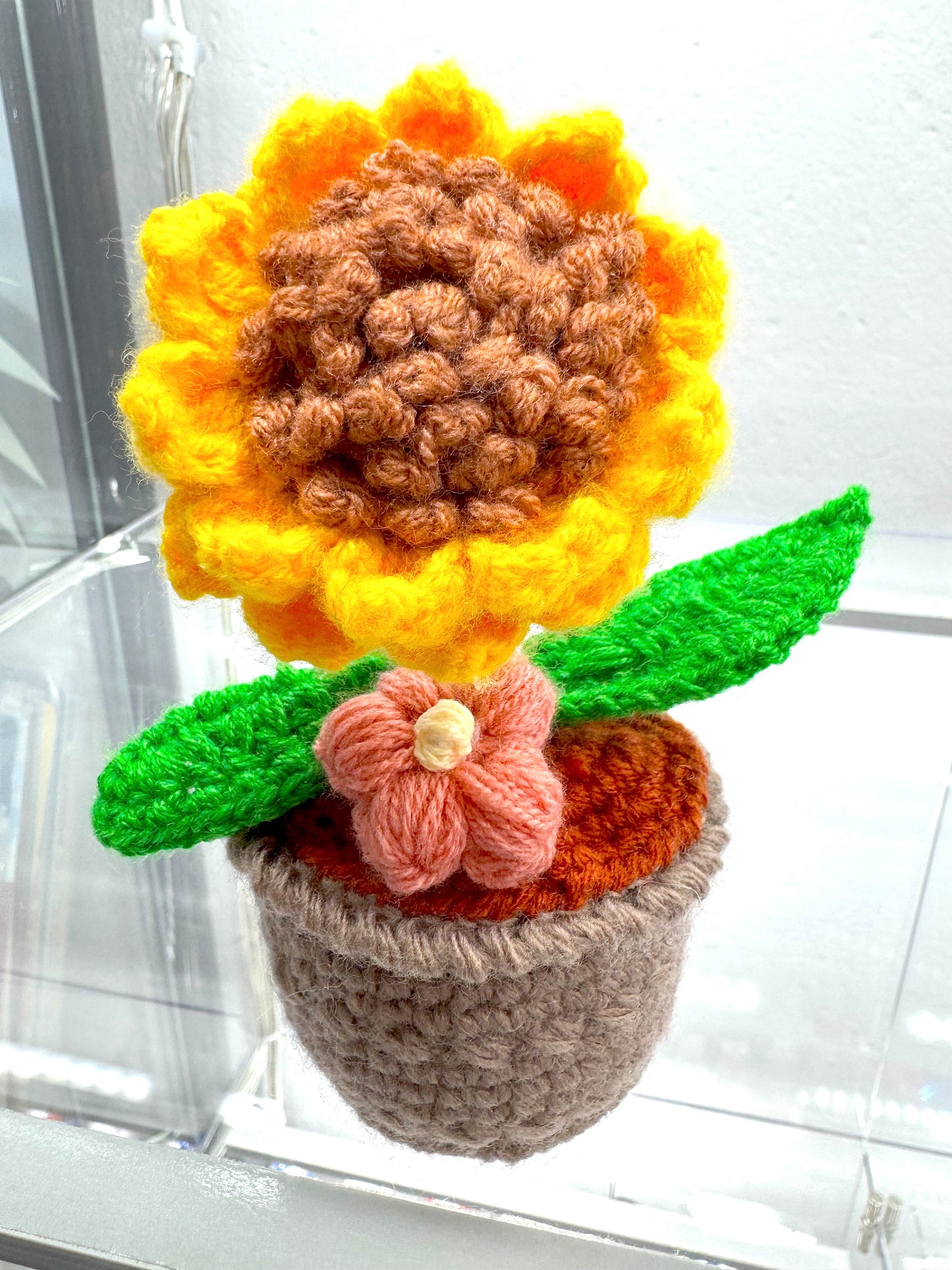 手織公仔 - 太陽花