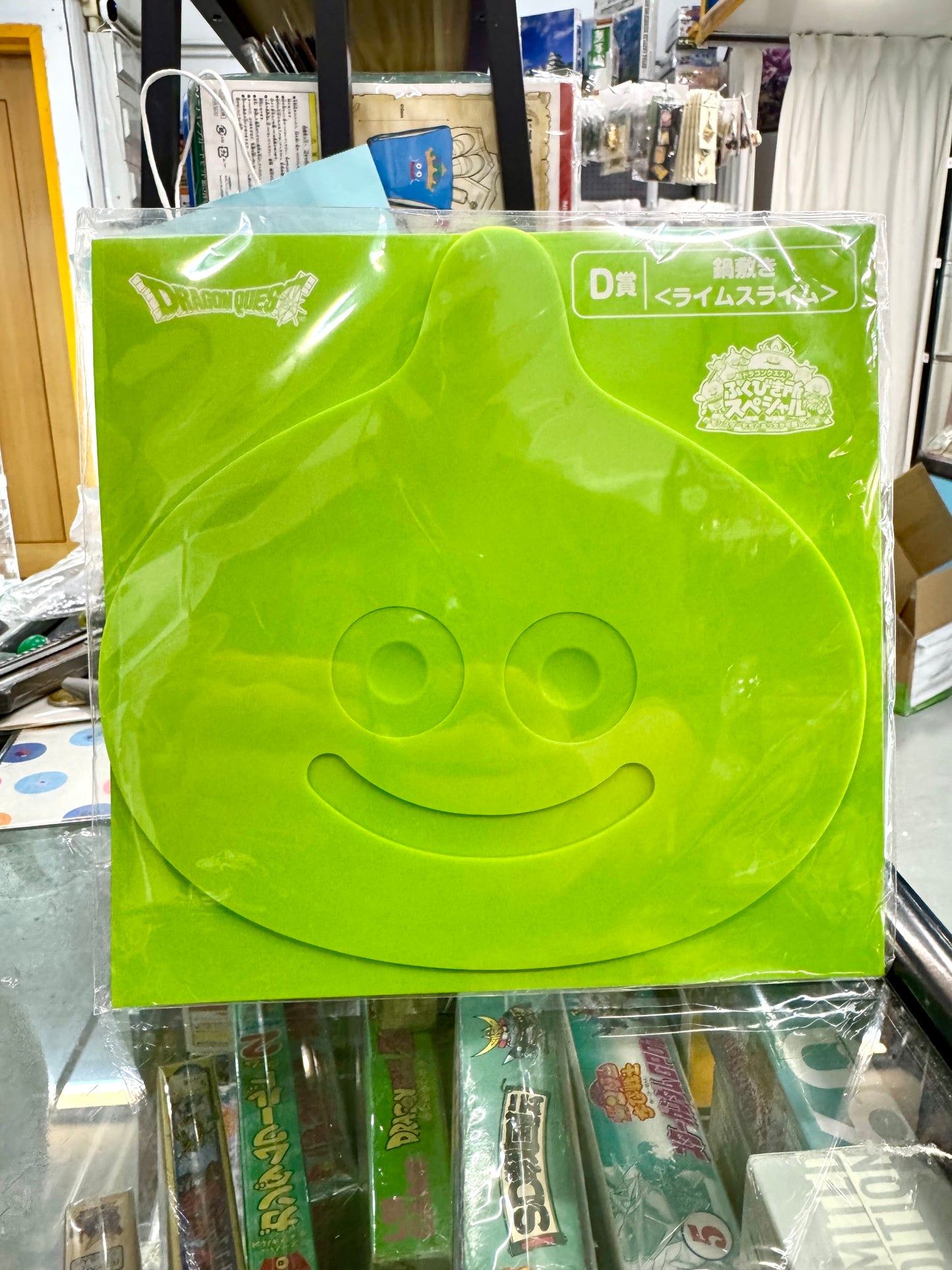 DragonQuest - D賞 史萊姆 鍋敷 (綠)