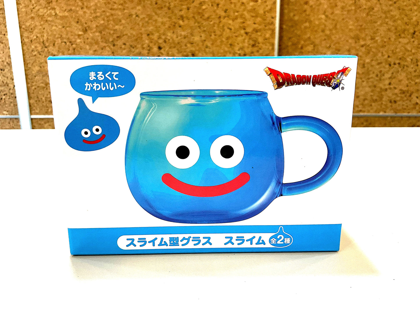 DragonQuest- Taito 史萊姆 玻璃杯 _ (藍)