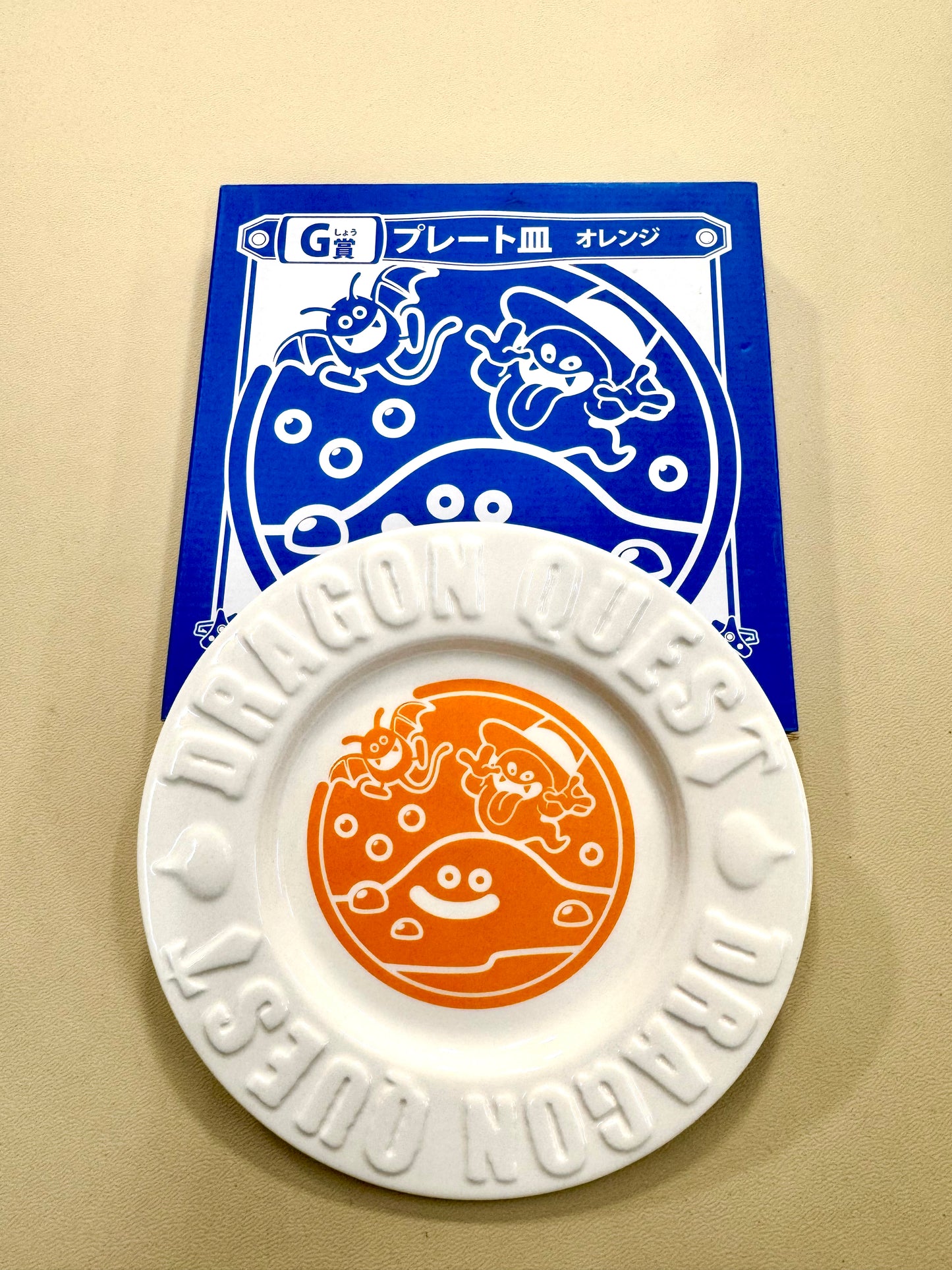 DragonQuest G賞 史萊姆 碟 (橙)