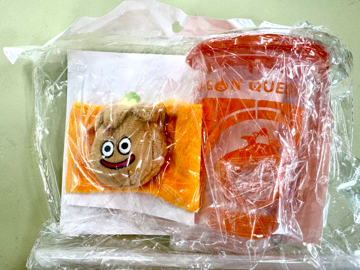 DragonQuest Island 洋蔥 史萊姆 膠杯連蓋 Set
