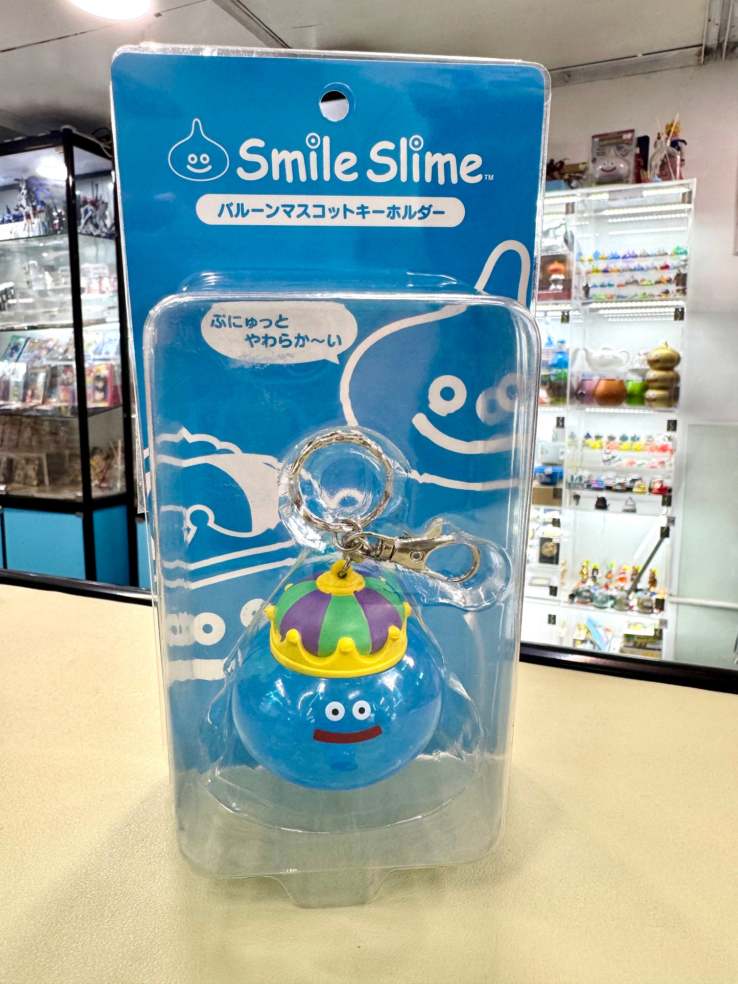 DragonQuest 史萊姆王 匙扣 (藍)