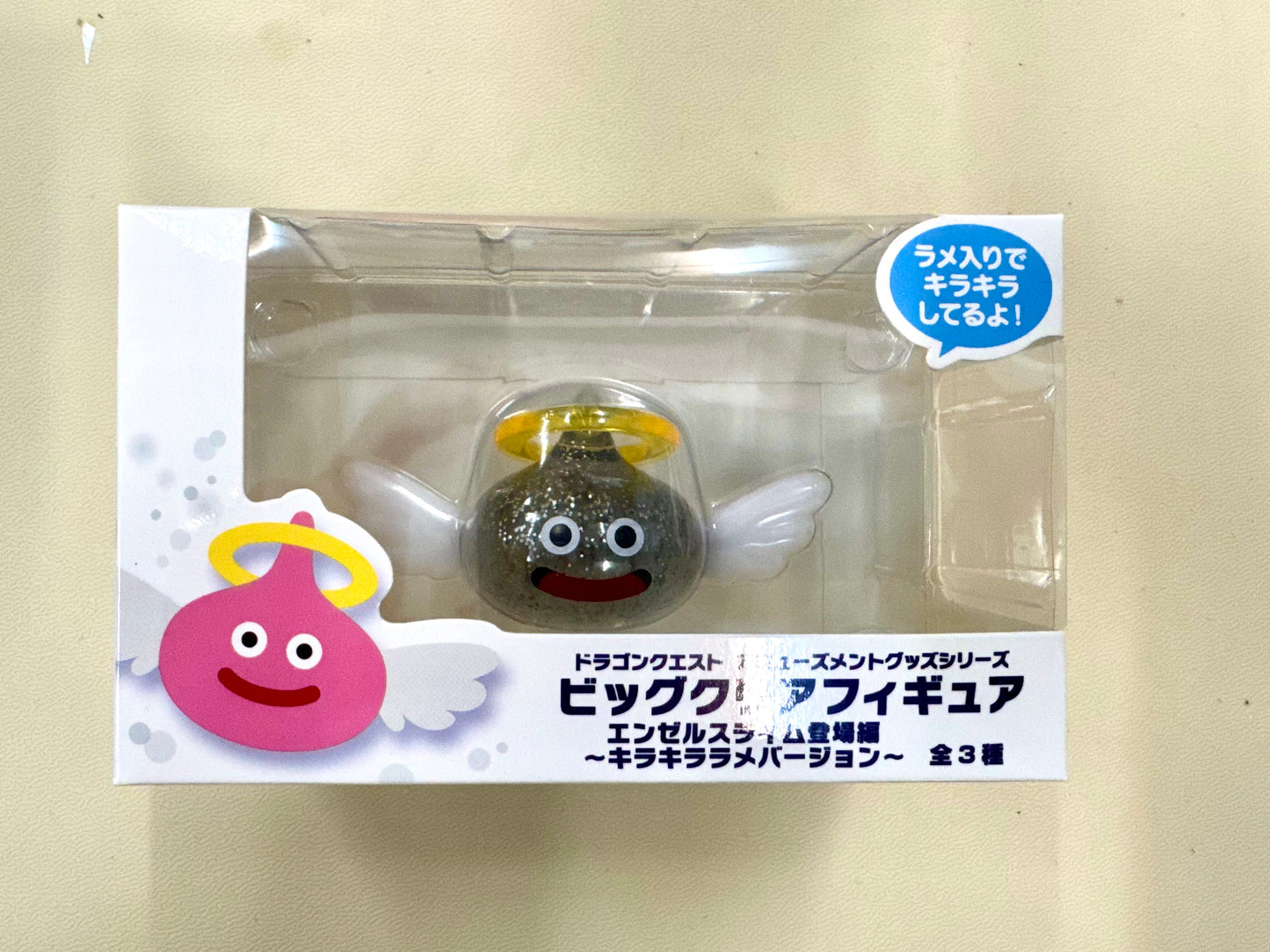 DragonQuest 天使史萊姆 透明 公仔 閃 (黑)