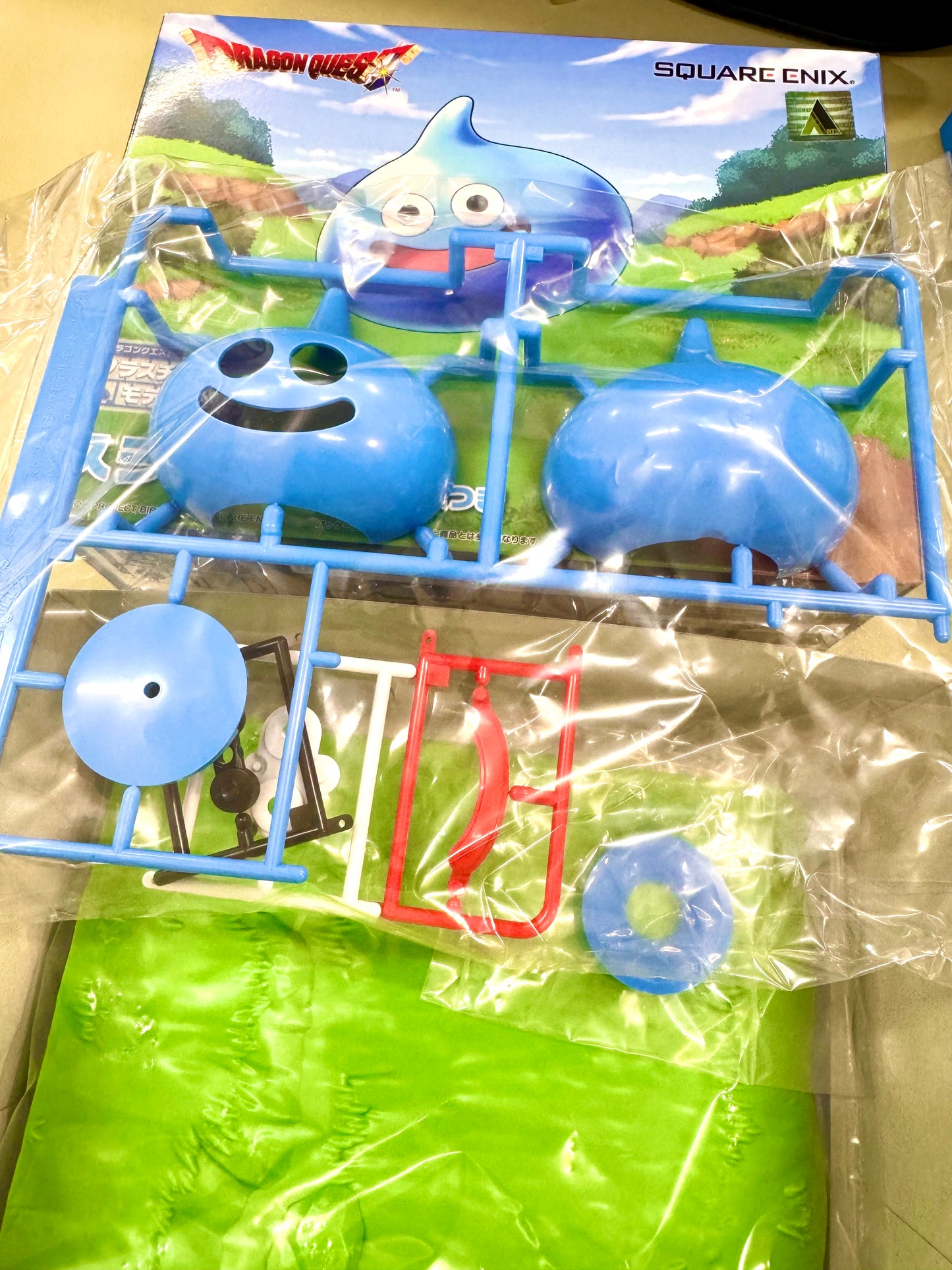 DragonQuest 模型 史萊姆(附草原底座)