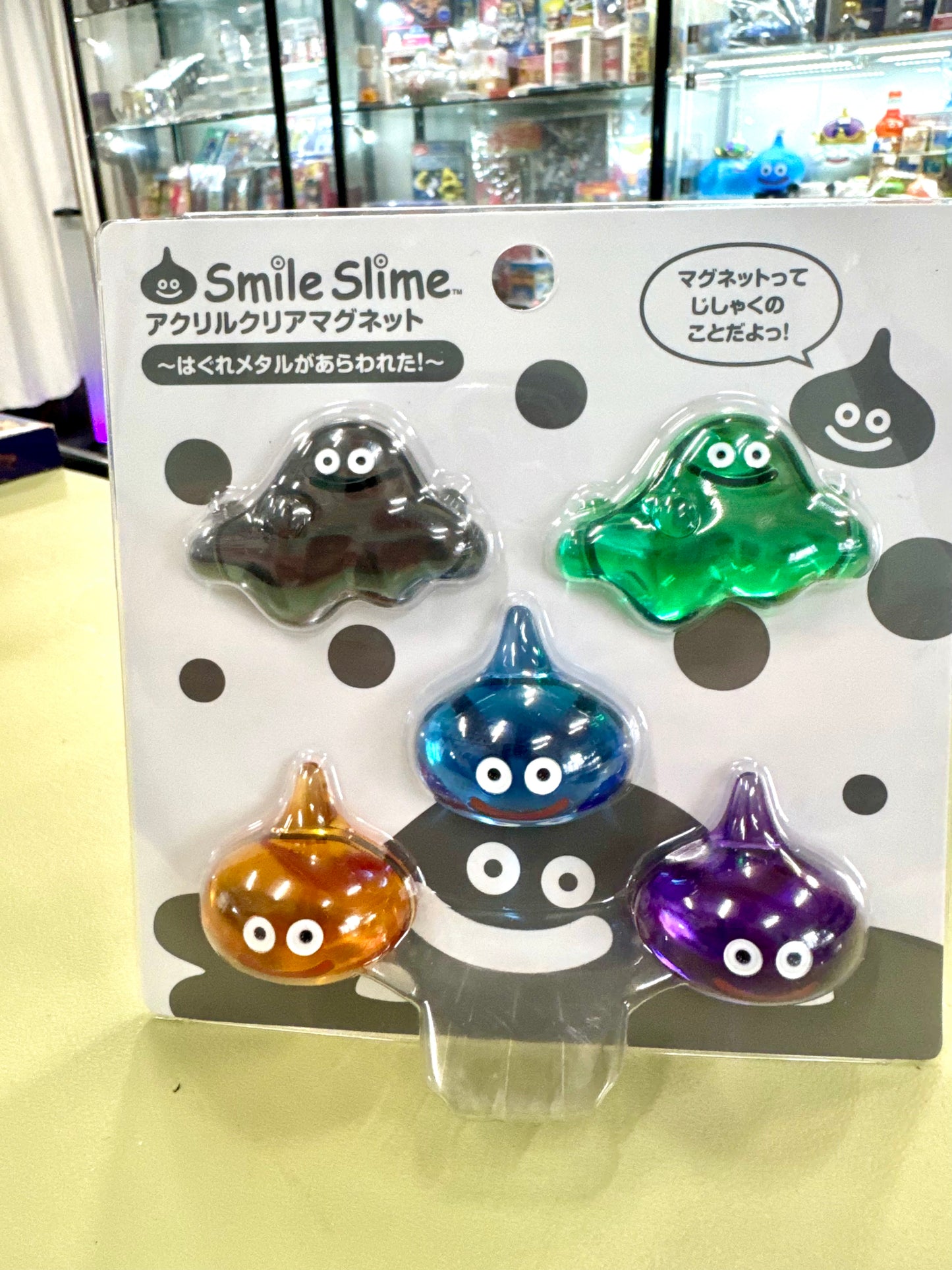 DragonQuest 史萊姆 透明磁石 2