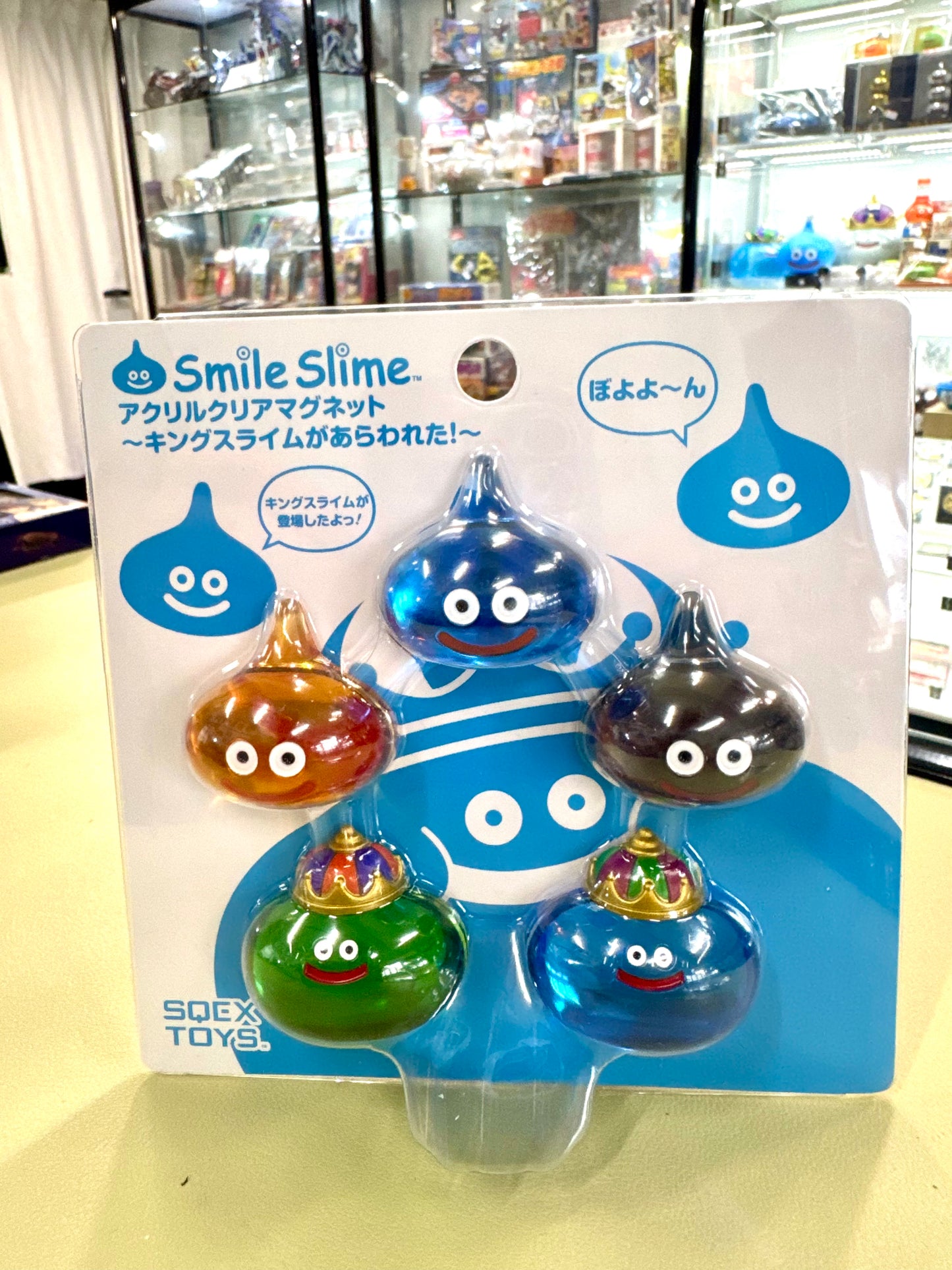 DragonQuest 史萊姆王 透明磁石 3