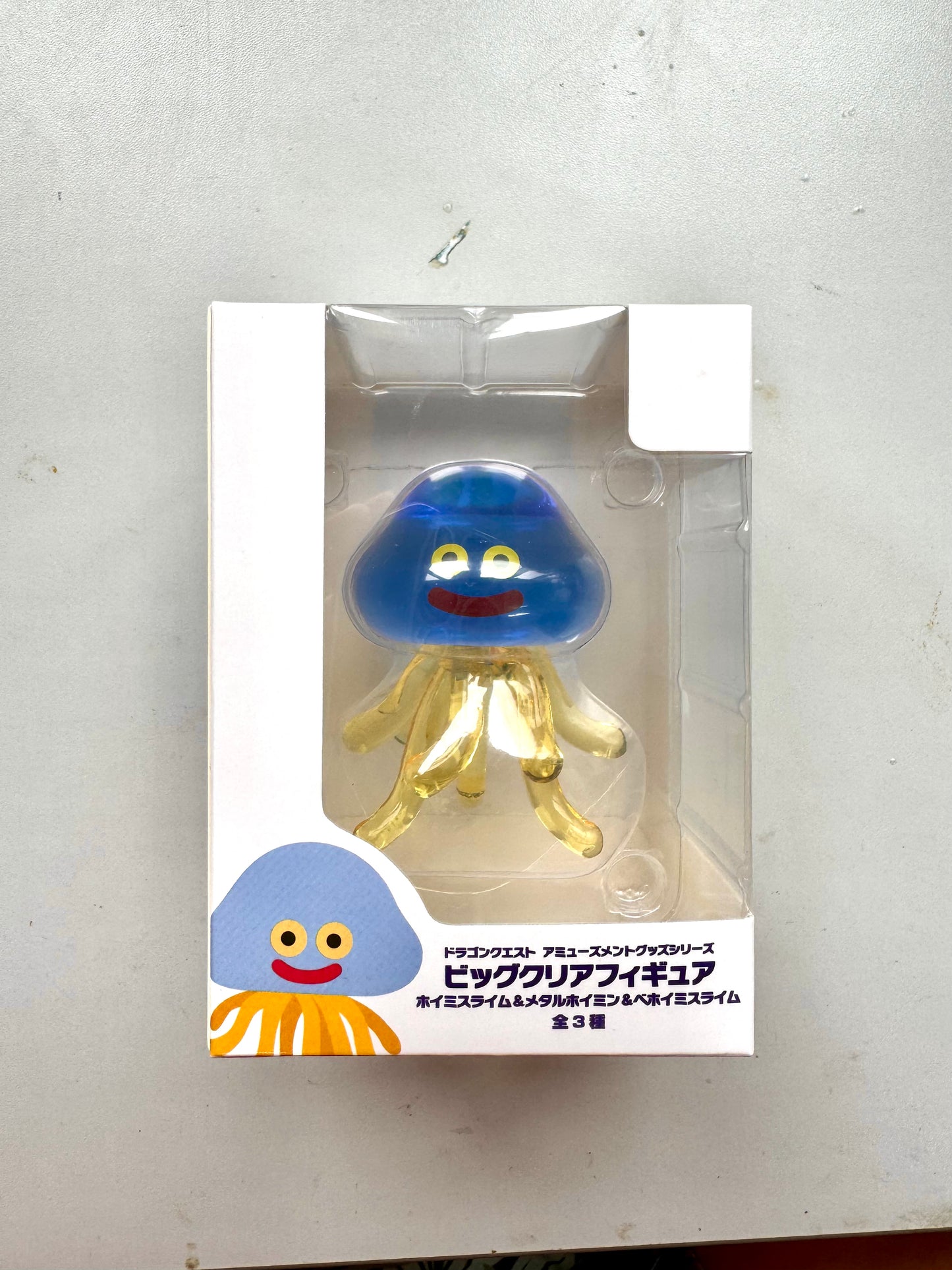 DragonQuest - 八爪史萊姆 透明公仔(黃藍)