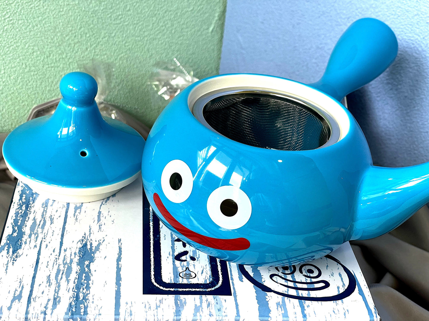 Dragon Quest 史萊姆 茶壺 (藍)