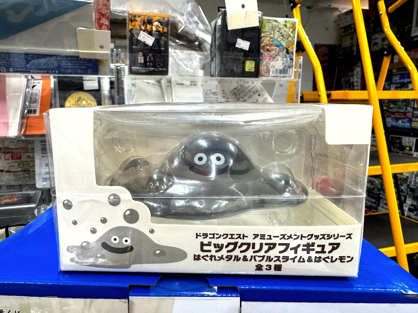 DragonQuest 史萊姆溶 公仔 (透明灰)