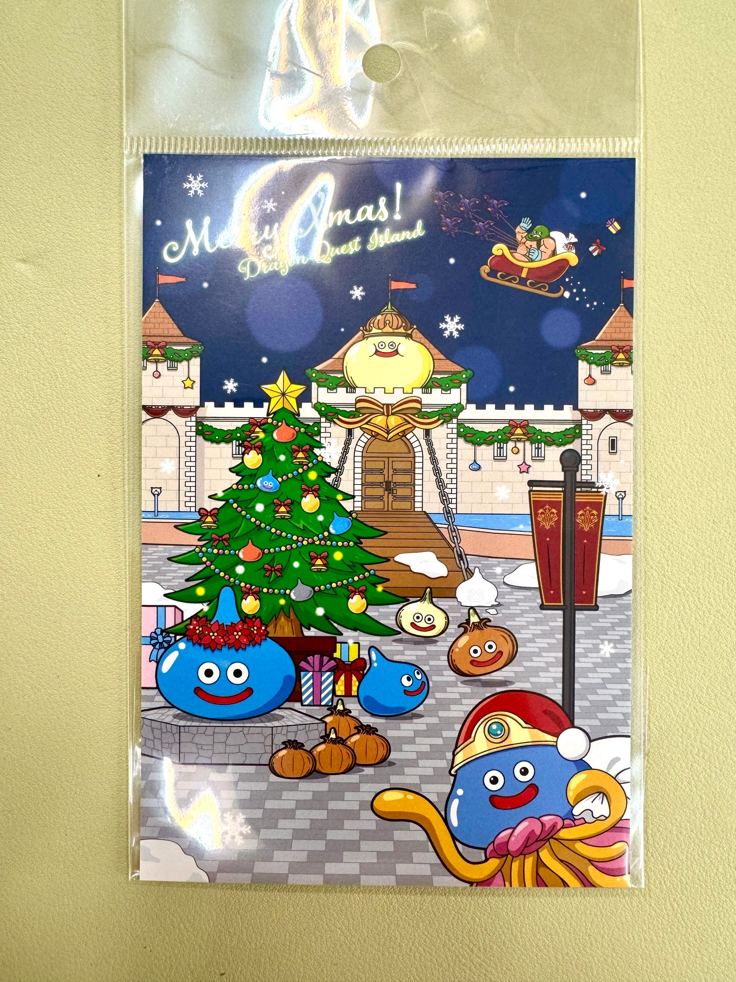 DragonQuest Island 聖誕 名信片