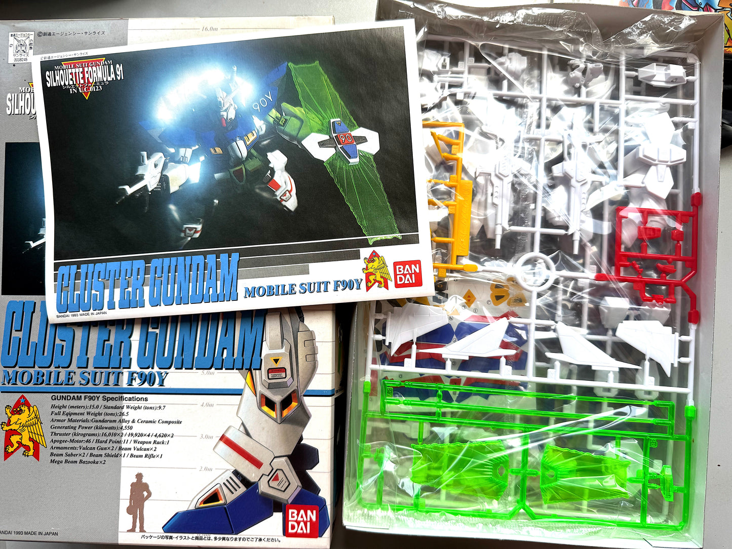 Gundam Bandai 1/100 F90Y