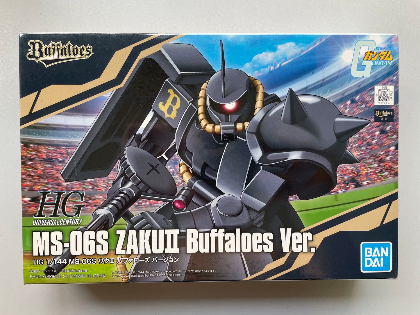 Gundam MS-06S ZAKUII Buffaloes Ver.