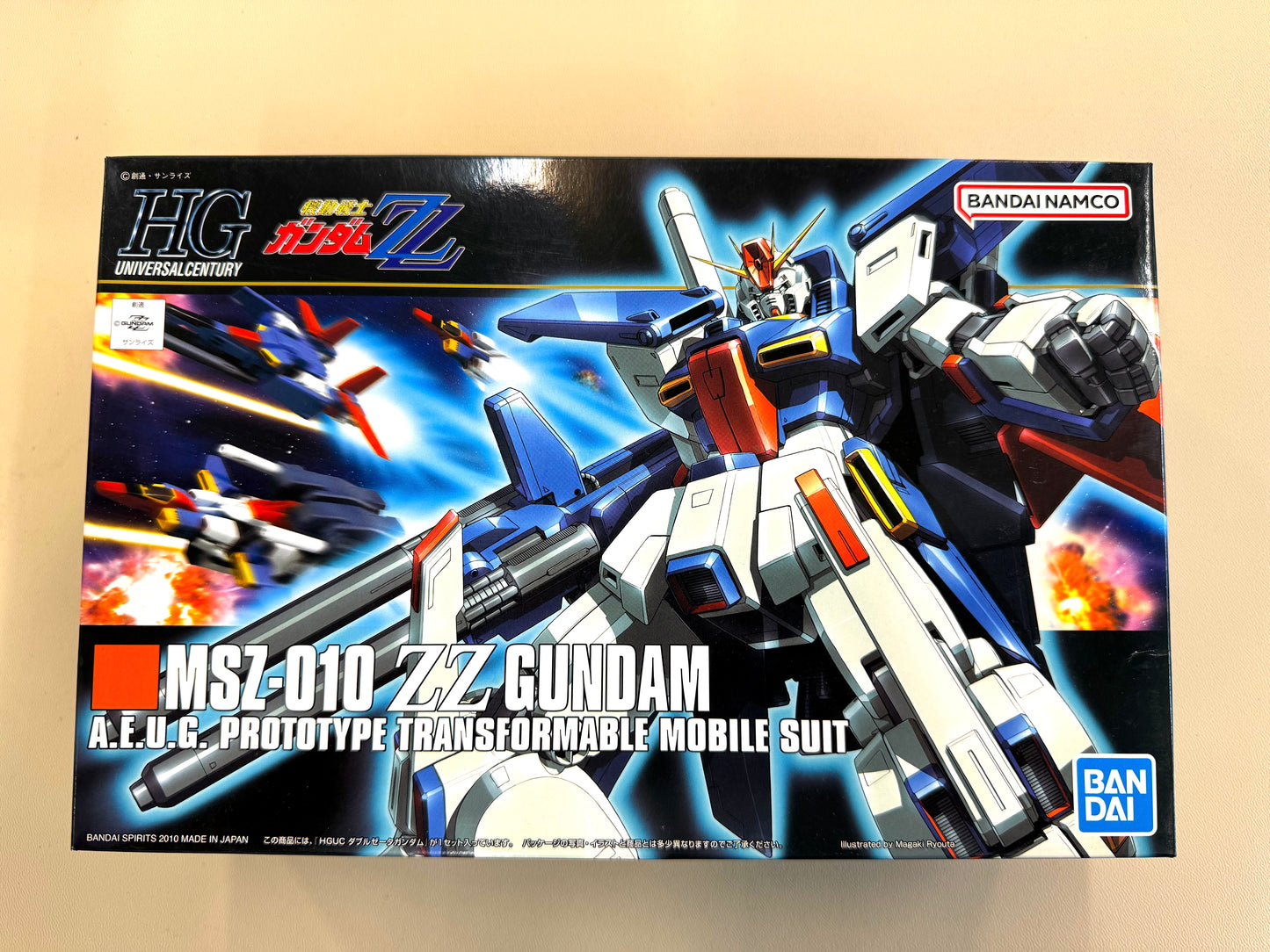 HG MSZ-010 ZZ Gundam