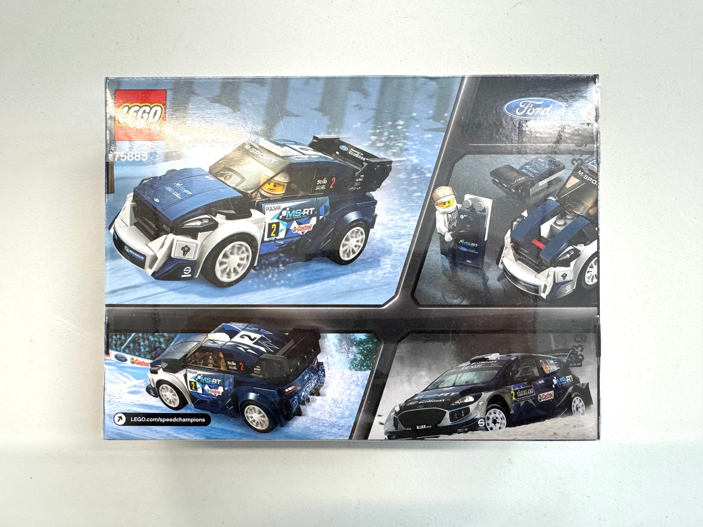 Lego 75885 Speed Champions Ford Fiesta M-Sport WRC