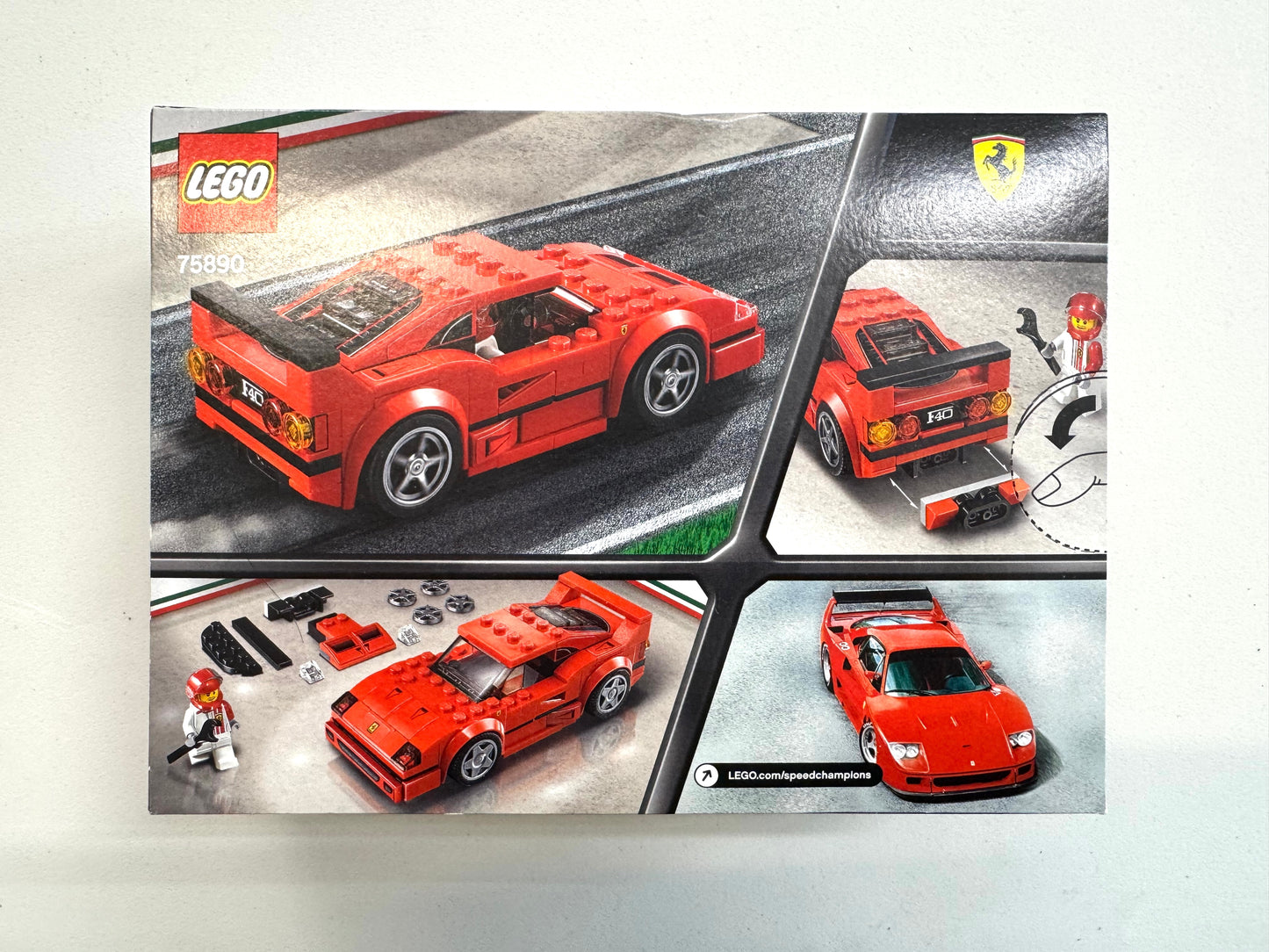 Lego 75890 Speed Champions Ferrari F40 Competizione