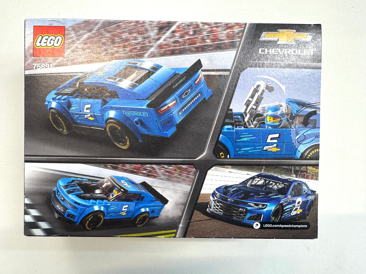 Lego 75891 Speed Champions Chevrolet Camaro ZL1 Race Car
