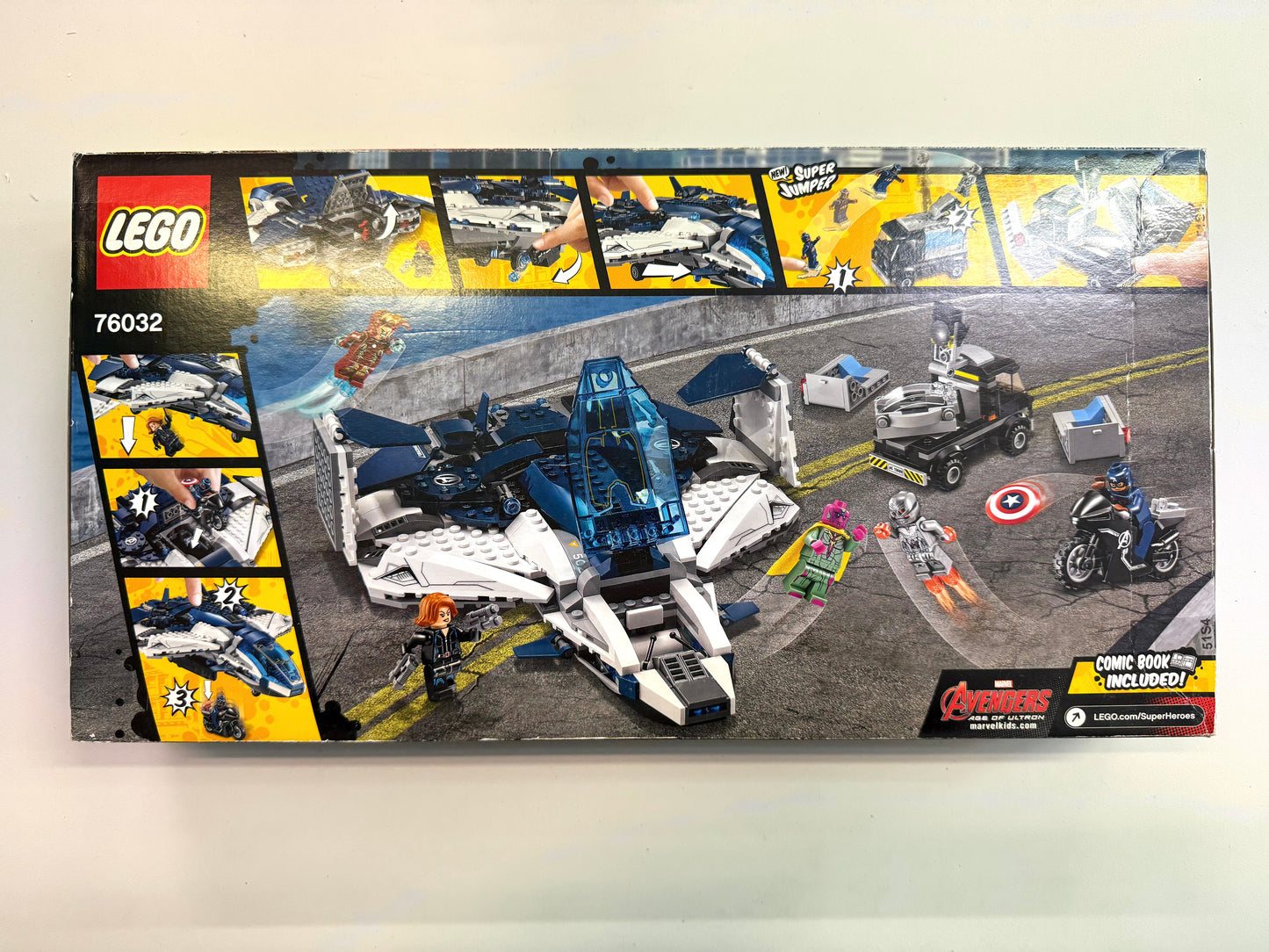 Lego 76032 Marvel The Avengers Quinjet City Chase