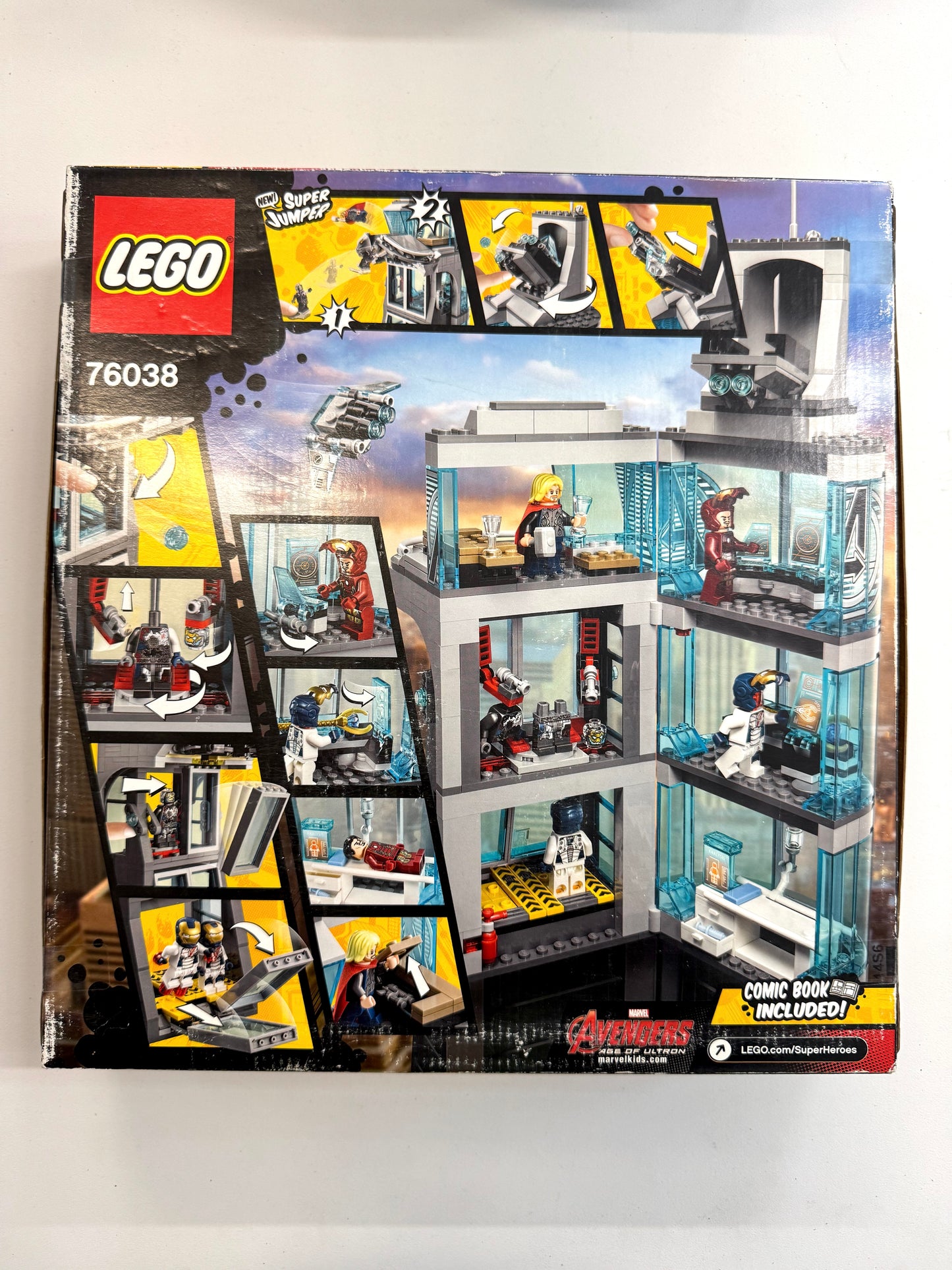 Lego 76038 Marvel Attack on Avengers Tower
