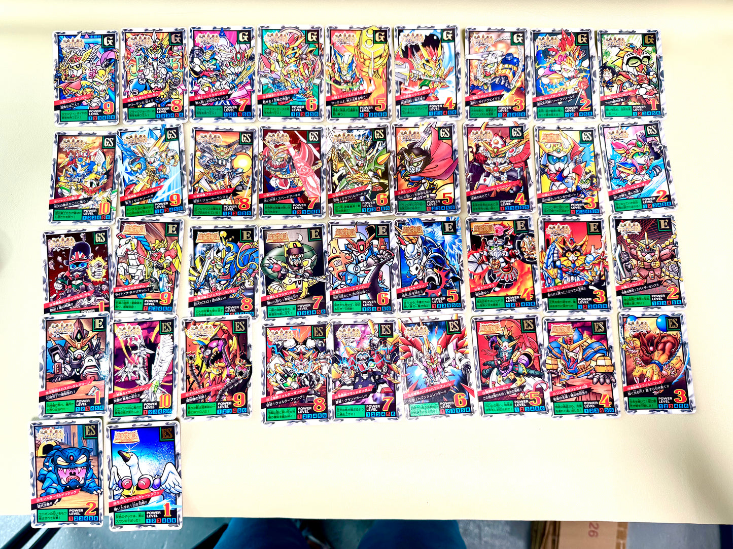 SD Gundam BATTLE OF KNIGHTS 外伝 第五彈 白咭 全36種