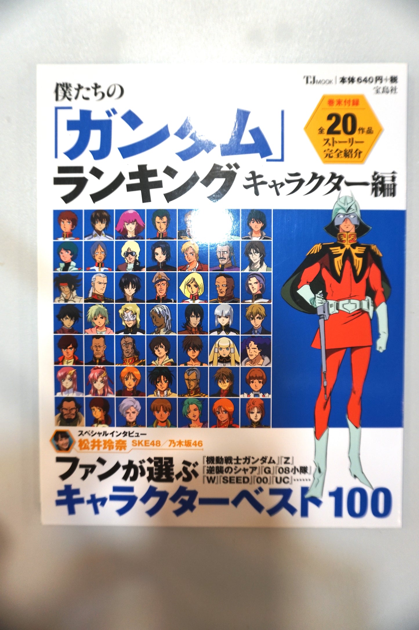 TJMOOK Our Gundam Ranking Character Edition (BLUE)