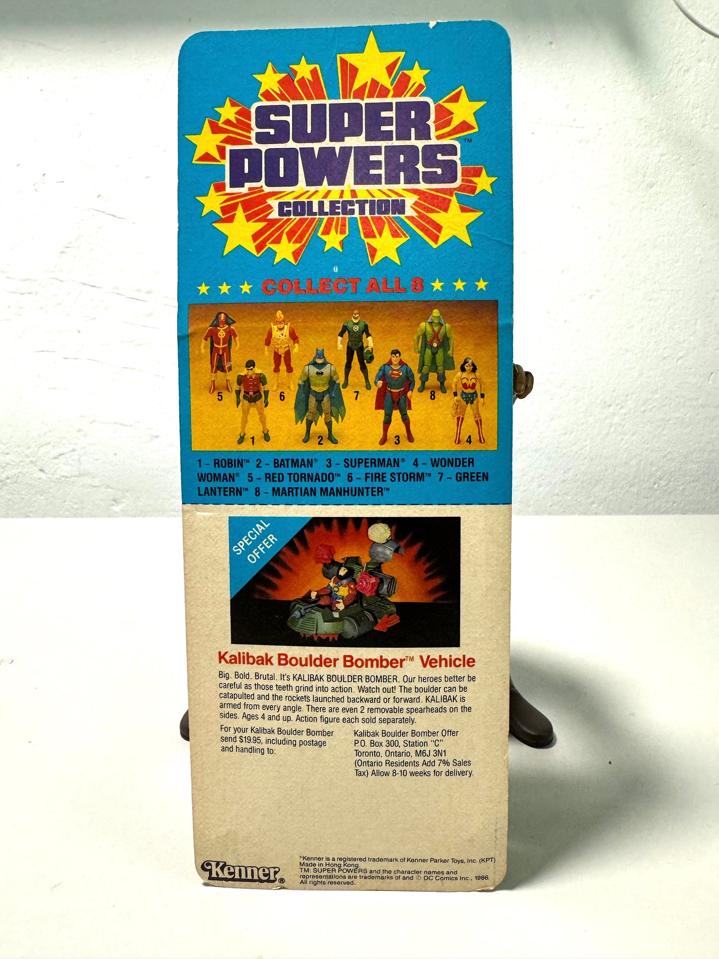 Vintage 1986 DC Super Powers / Green Lantern action by Kenner Canada