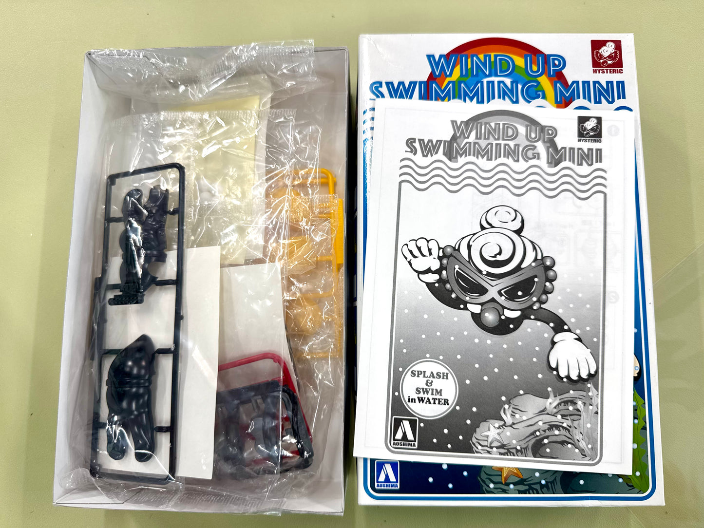 Wind Up Swimming Mini 模型