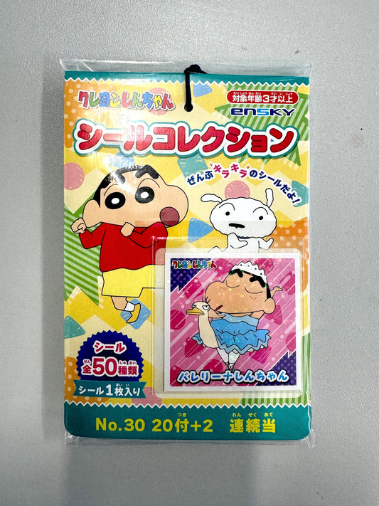 蠟筆小新  食玩貼紙