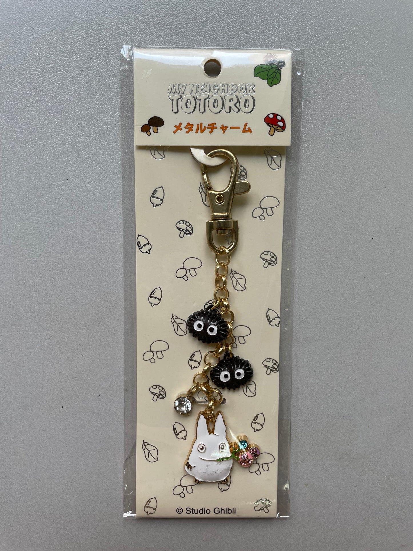 龍貓 - 龍貓(白) 匙扣