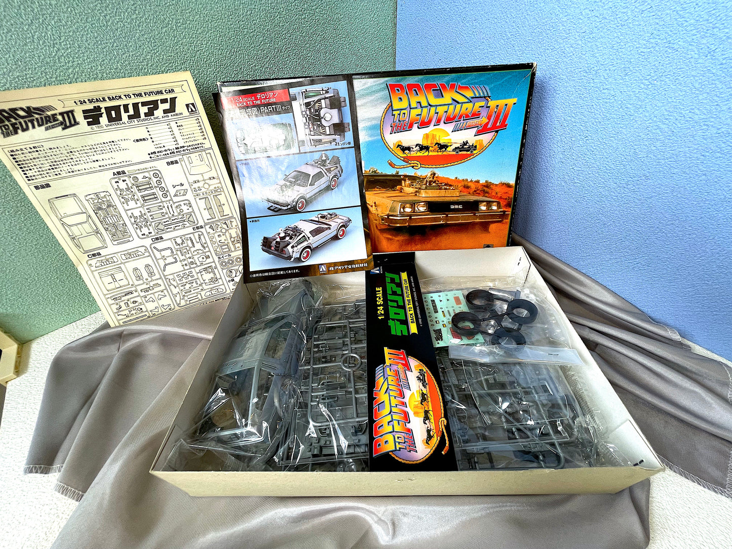 Back to the Future III 汽車模型