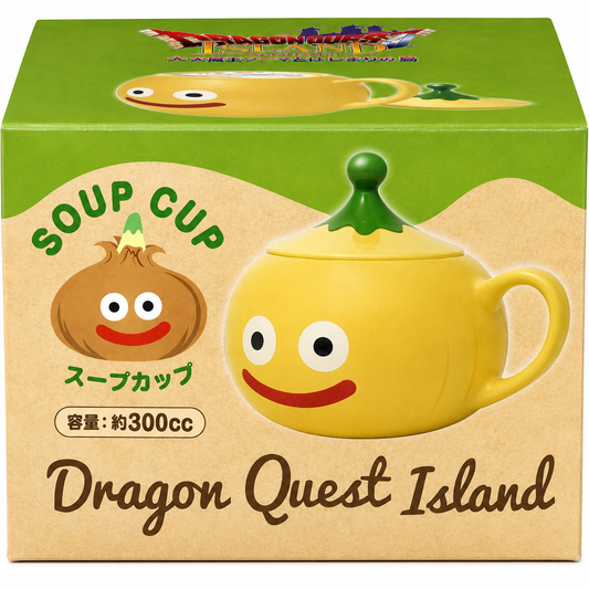 DragonQuest Island 洋蔥 史萊姆 杯連蓋 (瓷)