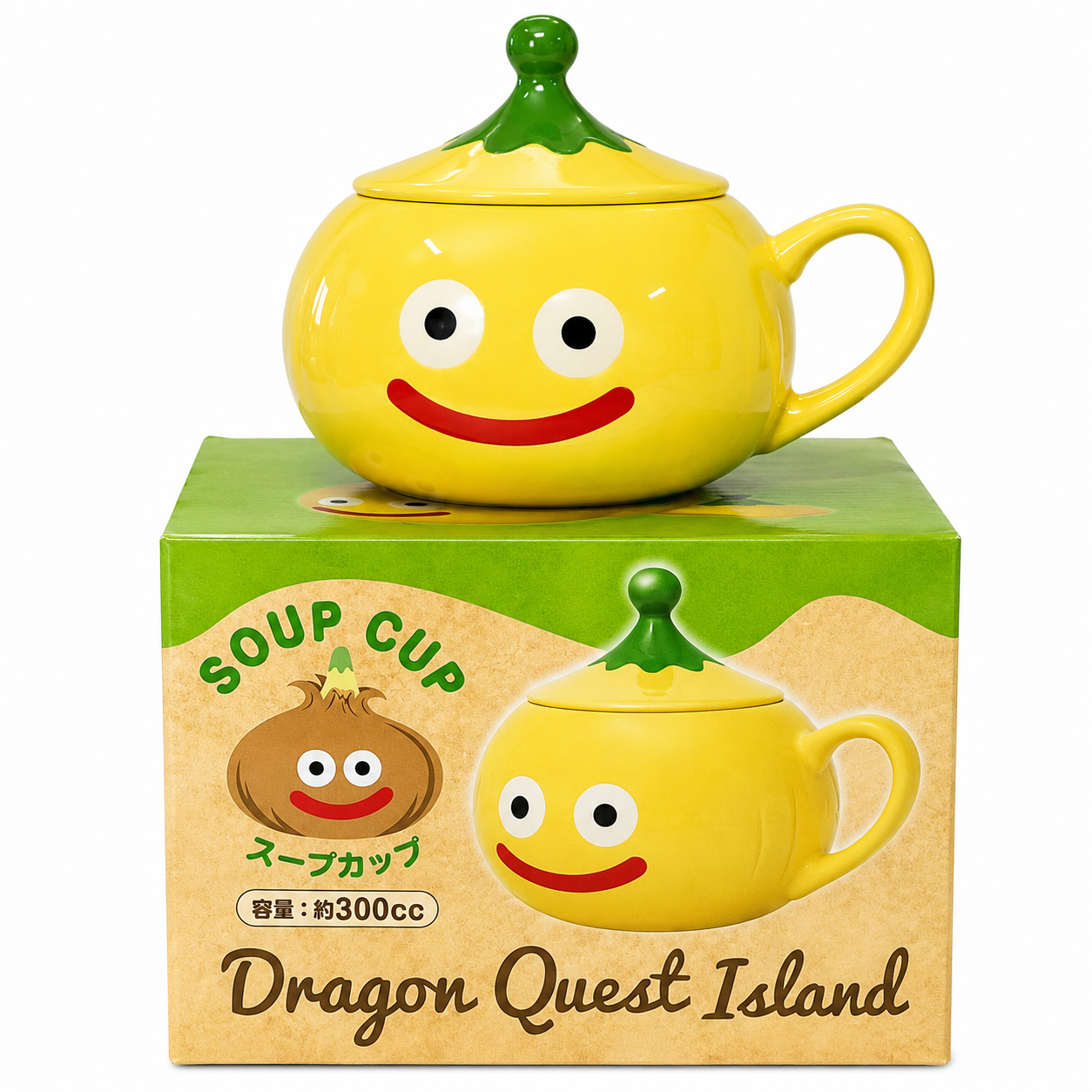 DragonQuest Island 洋蔥 史萊姆 杯連蓋 (瓷)