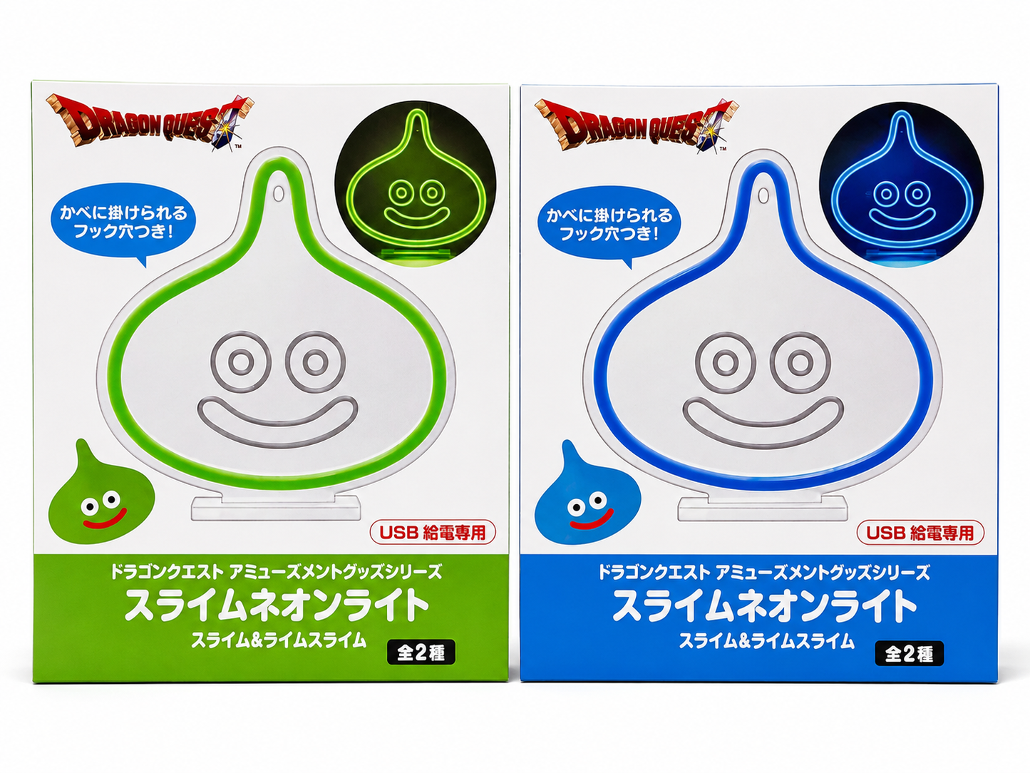 DragonQuest - 史萊姆 霓虹燈  全2款 (藍，綠)
