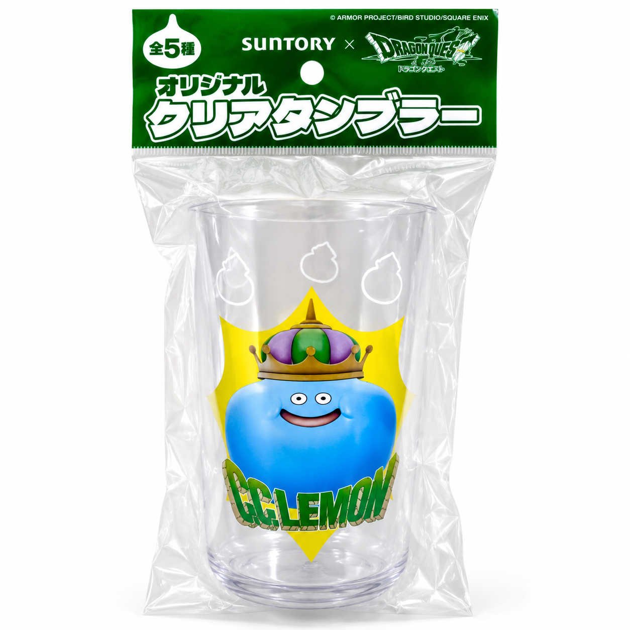 DragonQuest - Suntory 史萊姆王 膠杯