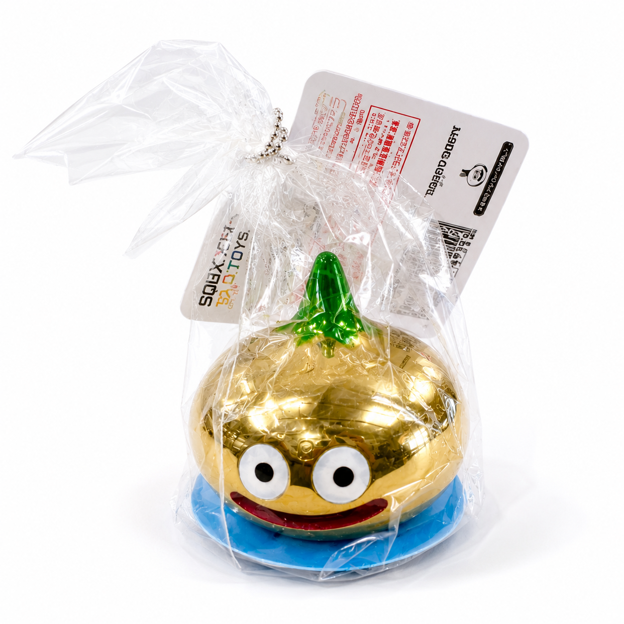 DragonQuest  Island 洋蔥 史萊姆 金屬 公仔 (金)