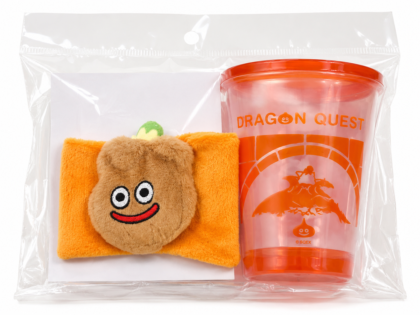 DragonQuest Island 洋蔥 史萊姆 膠杯連蓋 Set