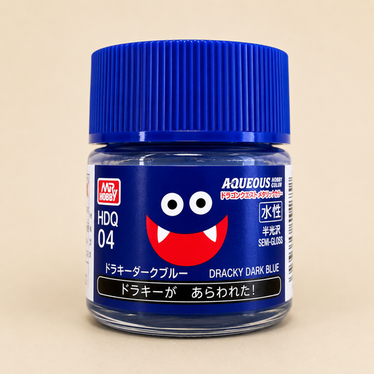 Mr Hobby  - DragonQuest HDQ04 史蝙蝠藍色 水性油 (半光澤)
