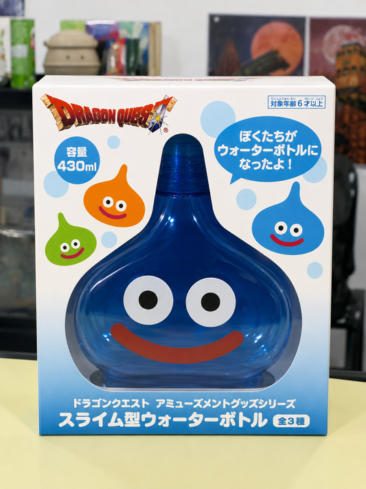 DragonQuest 史萊姆形 透明水樽 (藍)