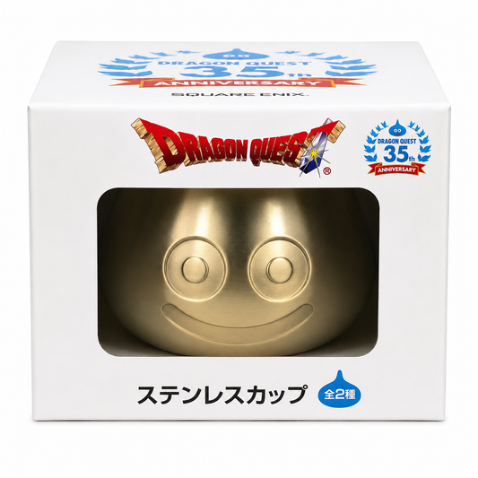 DragonQuest-35th 史萊姆 金屬杯 - 金色