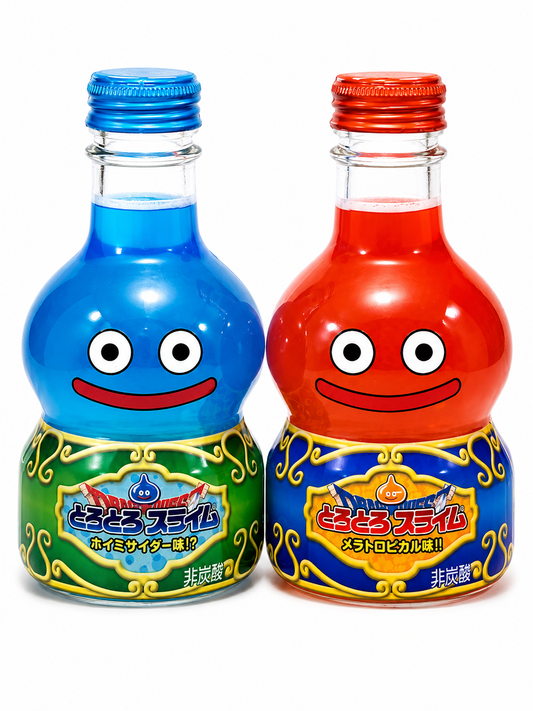DragonQuest -- 史萊姆玻璃樽 (藍＋橙)