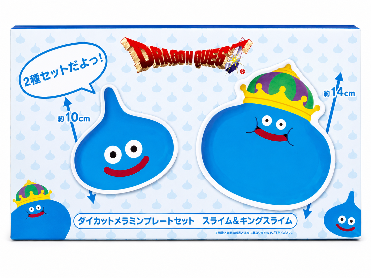 DragonQuest 史萊姆 及 史萊姆王 碟(藍)