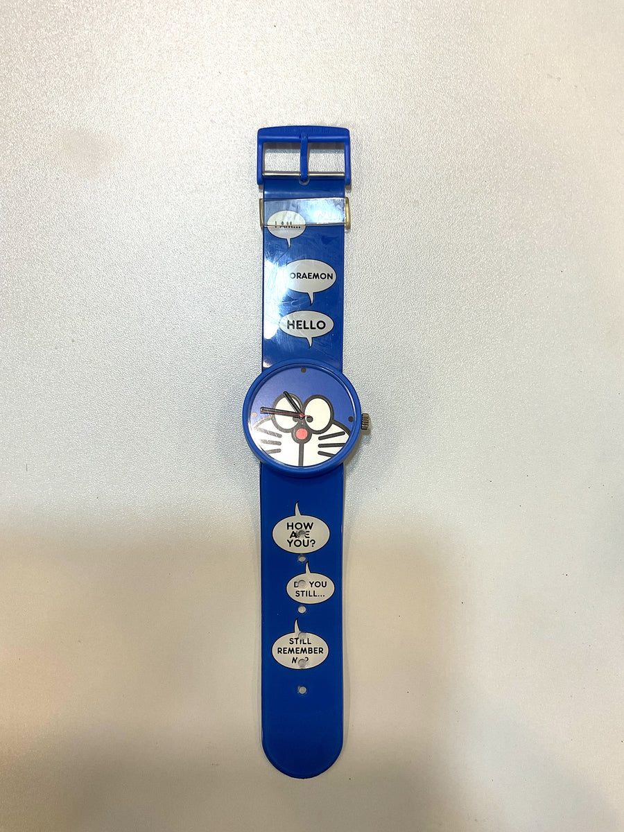 Doraemon 膠錶 Lana Dratch (blue)