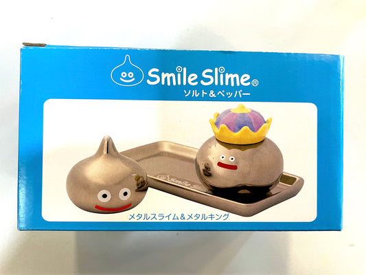 DragonQuest-35th 史萊姆 鹽 胡椒 樽 套裝_(銀)