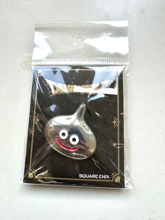 DragonQuest - Square ENIX - 史萊姆 銀色 PIN