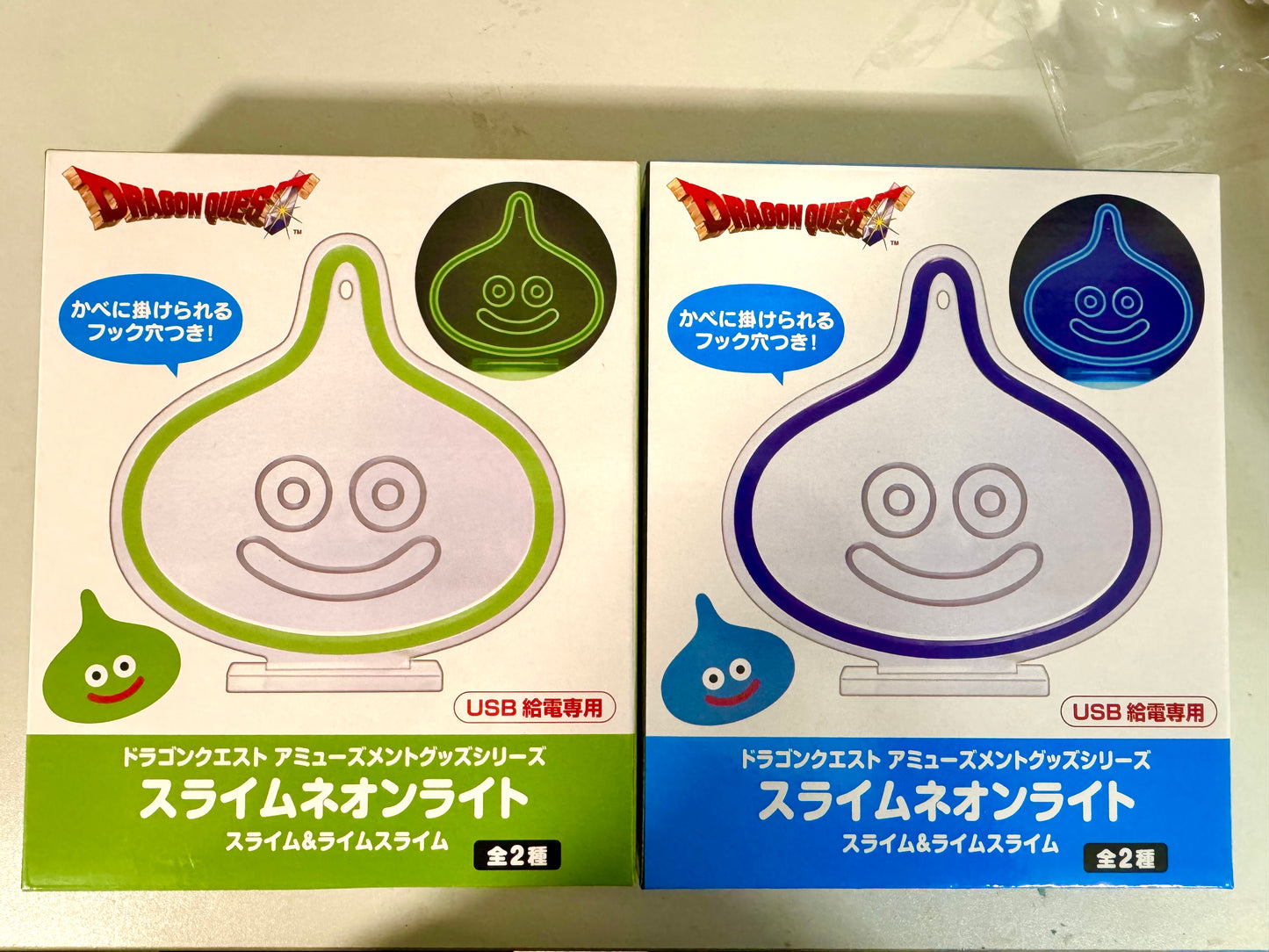 DragonQuest - 史萊姆 霓虹燈  全2款 (藍，綠)