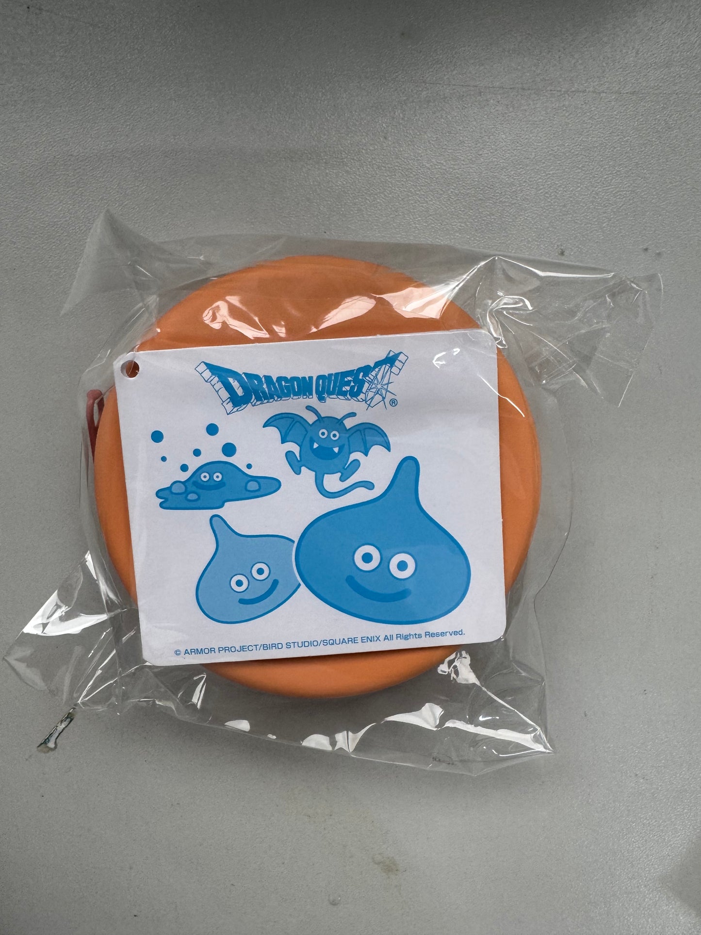 DragonQuest - 史萊姆 圓形小袋 (橙)