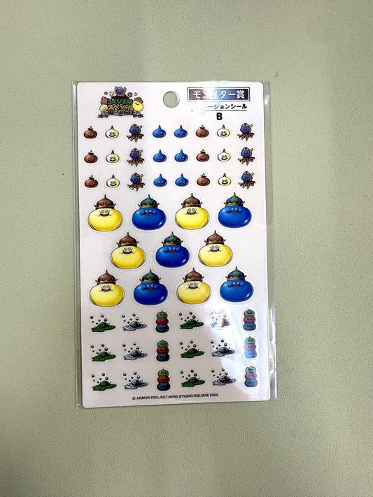DragonQuest Island 史萊姆賞 B款 貼紙