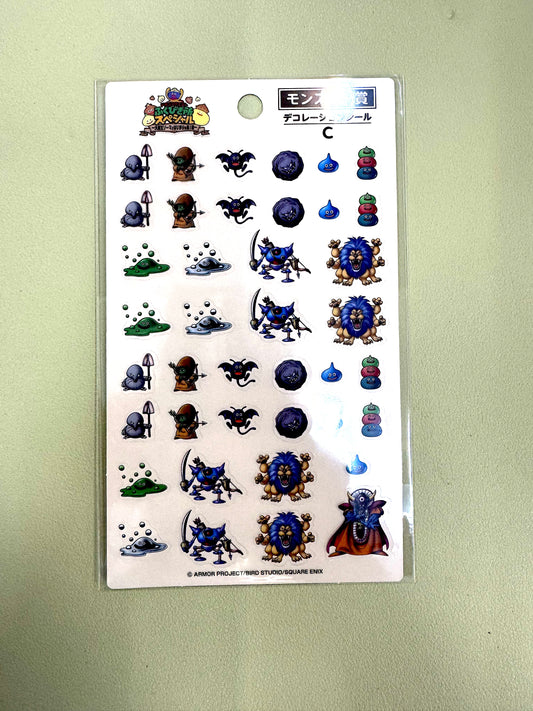 DragonQuest Island 史萊姆賞 C款 貼紙