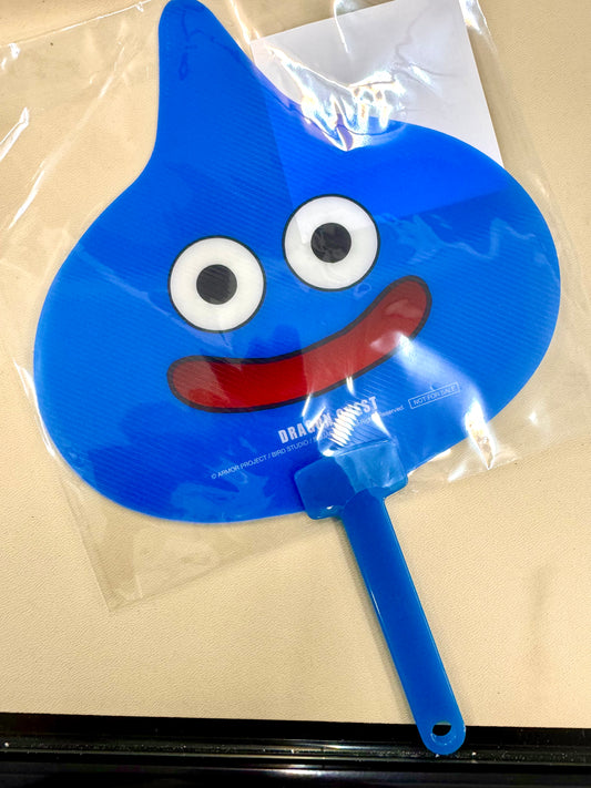 DragonQuest Monster Battleroad 史萊姆 膠扇 (藍)