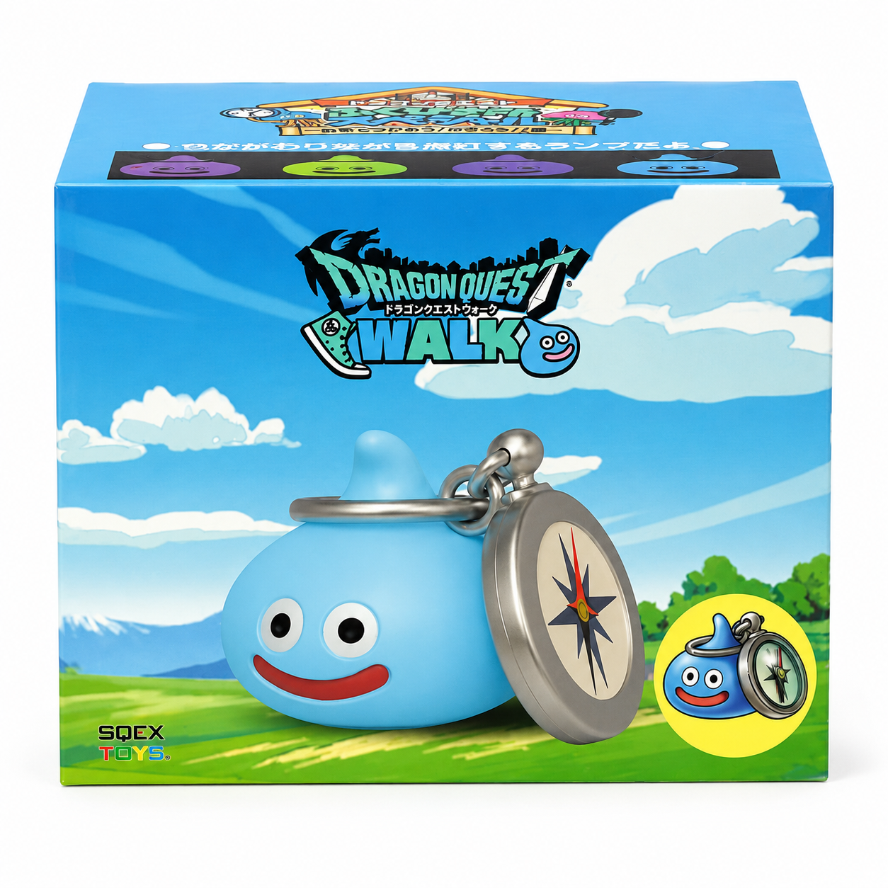 DragonQuest Walk 時計史萊姆 公仔(淺藍)