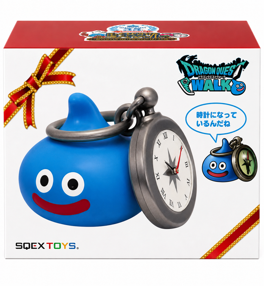 DragonQuest Walk 時計史萊姆 公仔(藍)